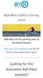 Mobile Screenshot of bykbikes.com